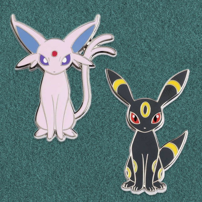 New Pokémon character pins collection