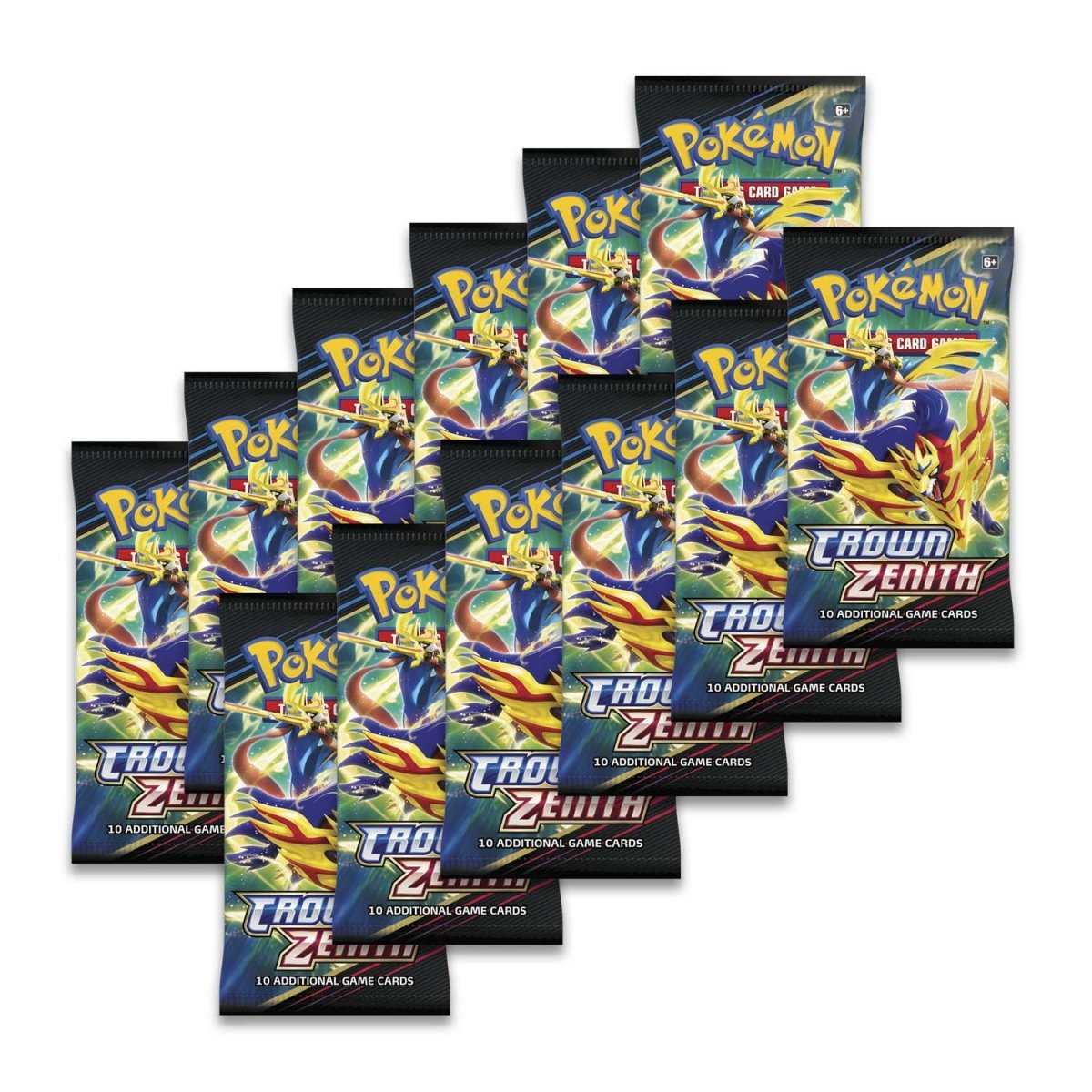 Pokémon TCG Crown Zenith Pokémon Center Elite Trainer Box Plus packaging with Lucario VSTAR promo card artwork